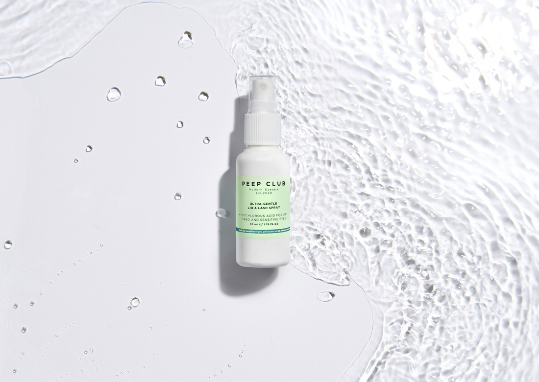 Hypochlorous Acid in Eyelid Hygiene Routines