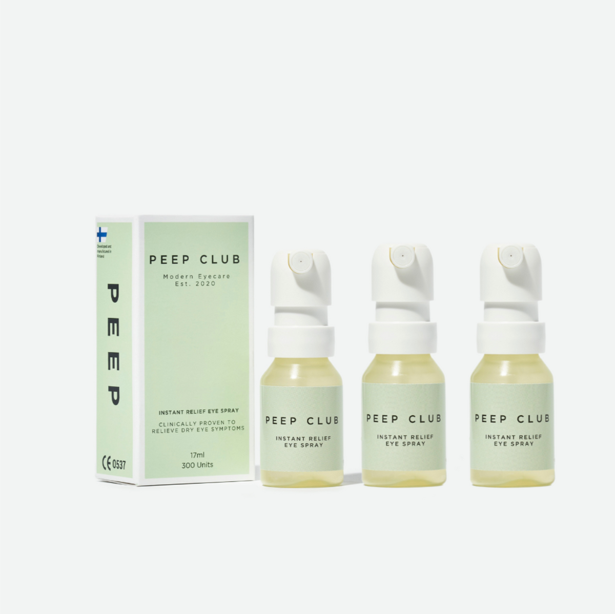 Trio of Instant Relief Eye Sprays