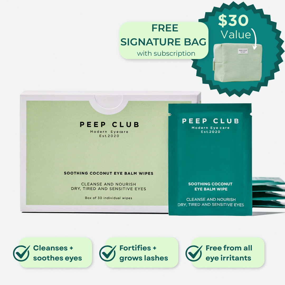 Soothing Coconut Balm Wipes (30 pack)