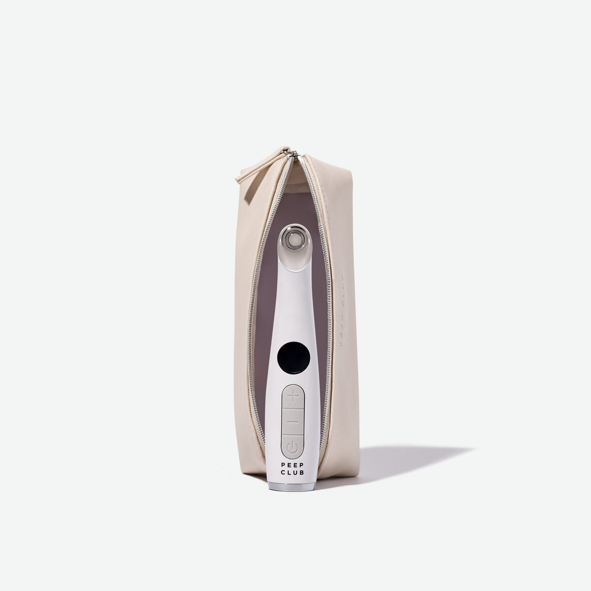 Limited Edition White Travel Pouch--2